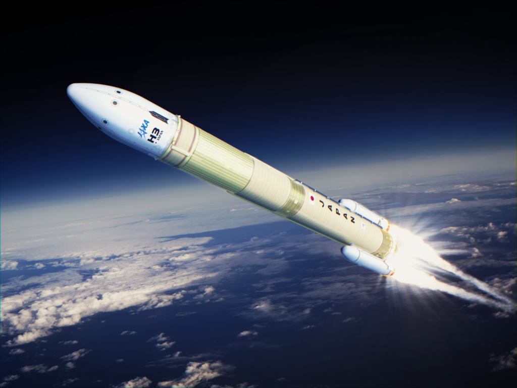 【イメージ】H3ロケット
